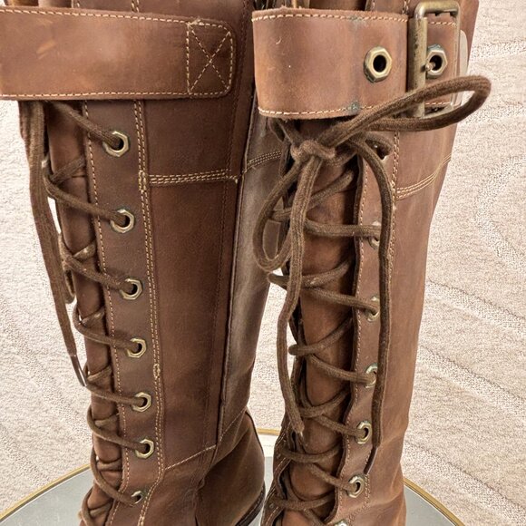 Red Wing Shoes Woman’s Leather zip up boots - Picture 5 of 9